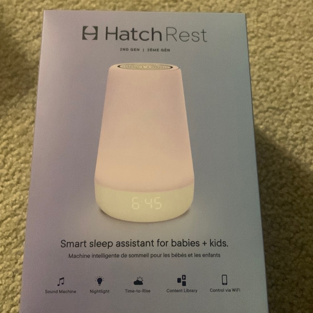 Hatch Rest 2nd Gen Smart Sleep Assistant for Babies + Kids